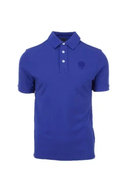 Polo mezza manica piquet di cotone tinta unita