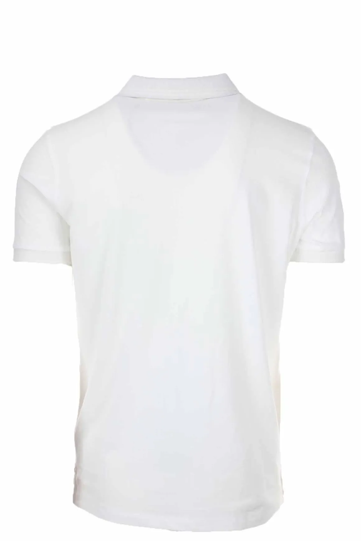 Polo mezza manica piquet maxi logo