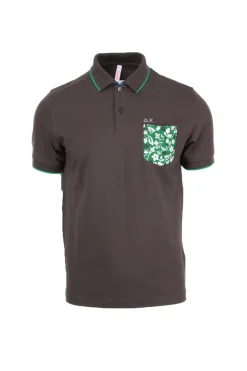 Polo mezza manica Sun68 con taschino
