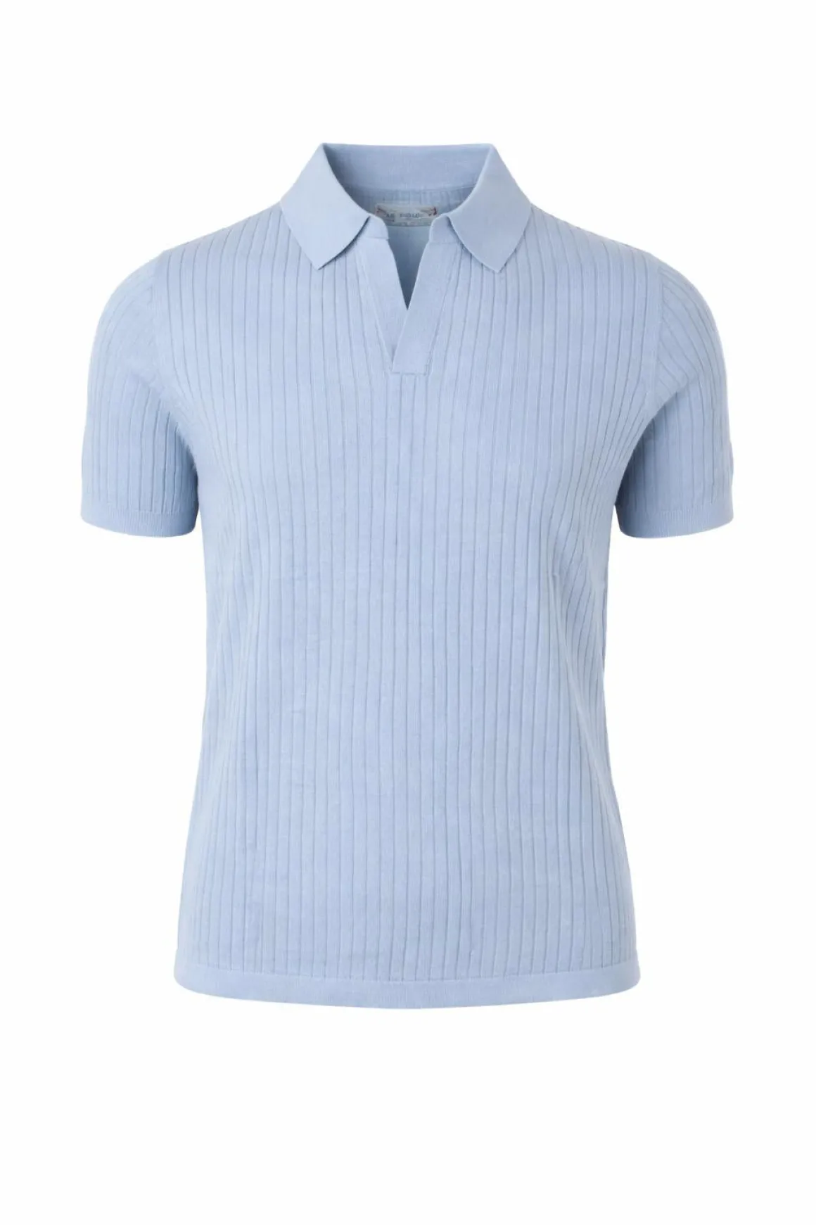 Polo Uomo Cotone Lino Tennis Righe