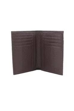 Portafoglio verticale in pelle Micron