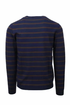 Pullover girocollo fantasia