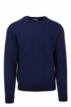 Pullover girocollo fantasia