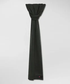 Sciarpa in misto lana con logo