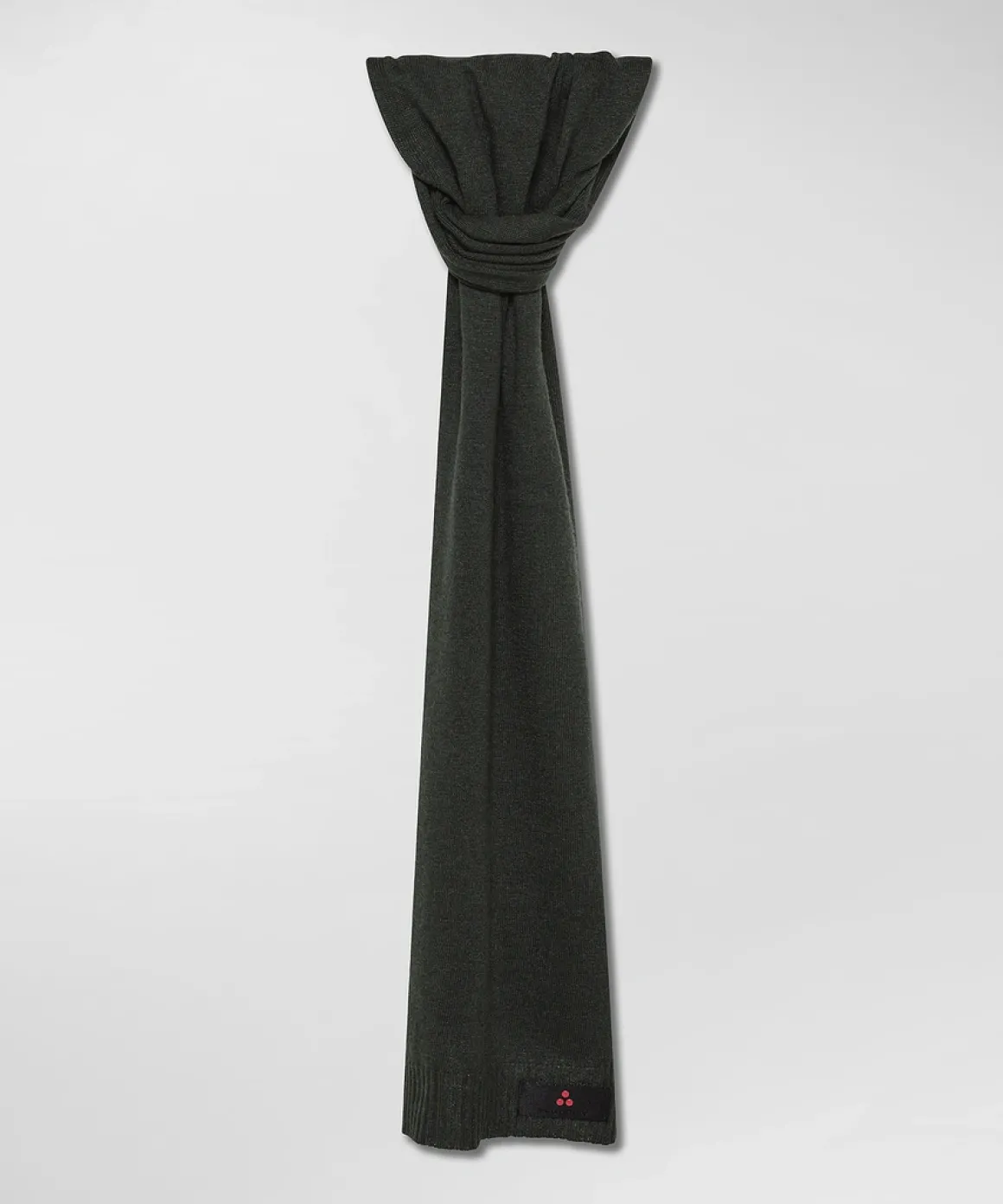 Sciarpa in misto lana con logo