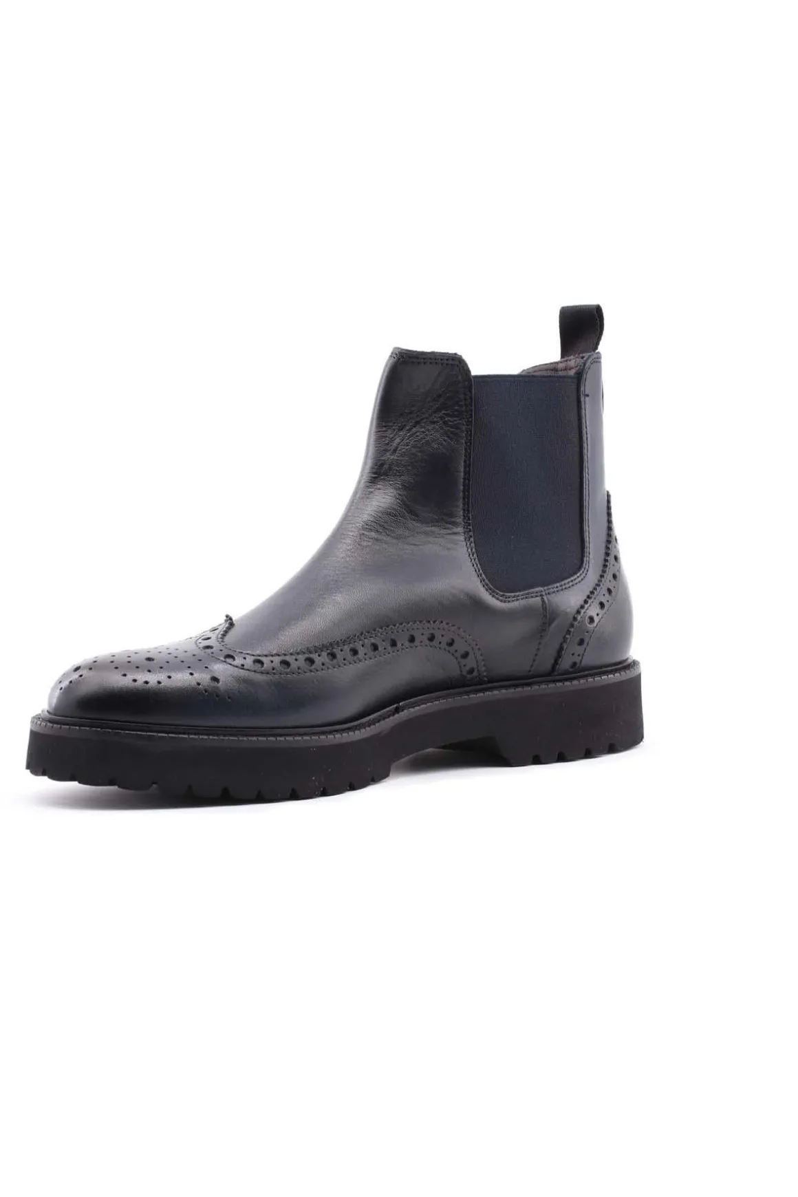 Stivaletti Chelsea Beatles in pelle