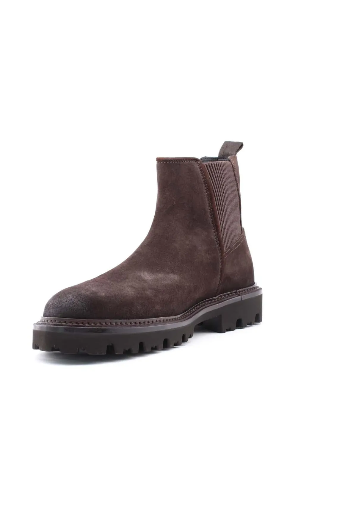 Stivaletti chelsea in pelle scamosciata