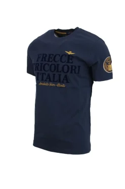 T-shirt con stampa flock Frecce Tricolori Italia