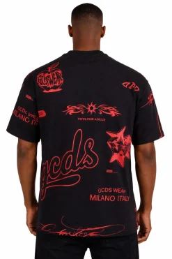 T-Shirt hall over history Grafica Rossa