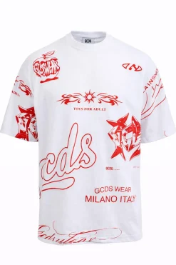 T-Shirt hall over history Grafica Rossa