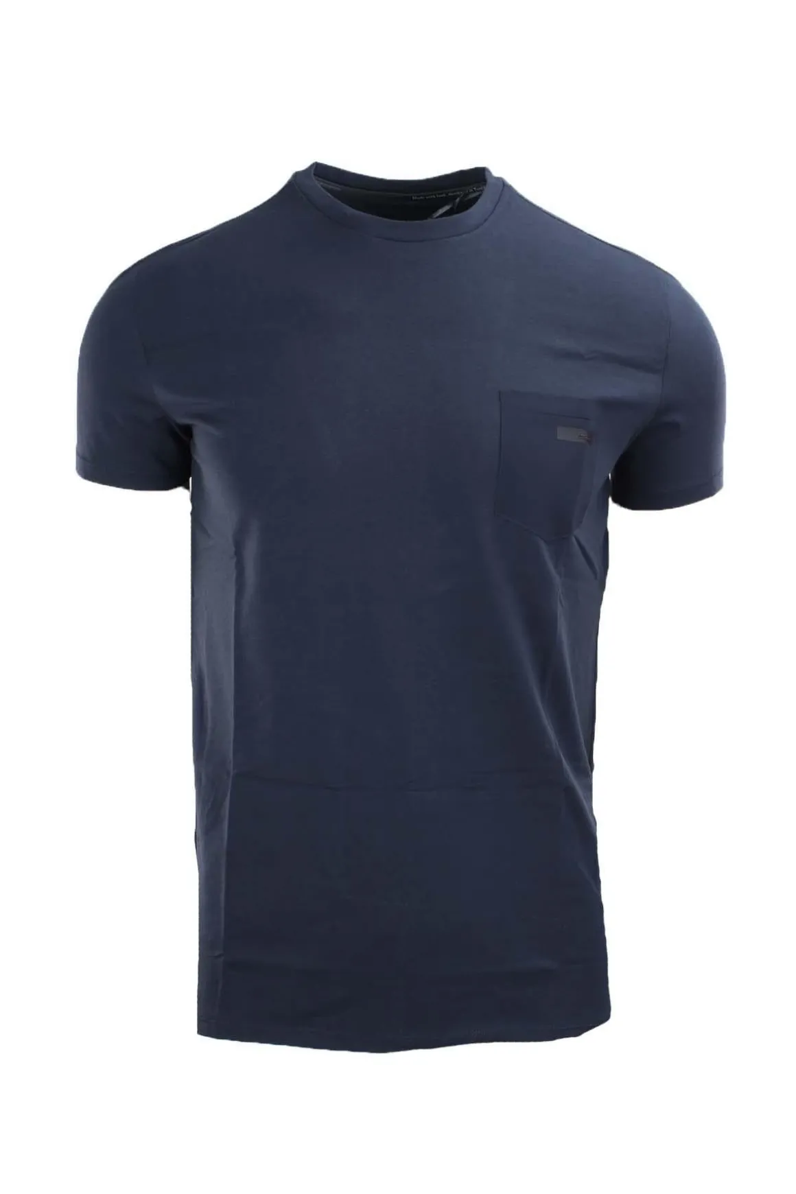 T-shirt in cotone stretch con taschino