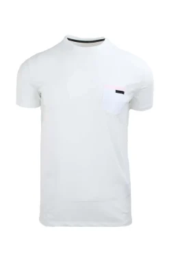 T-shirt in cotone stretch con taschino
