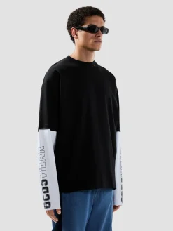 T-Shirt manica lunga con stampa GCDS WEAR