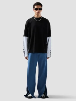 T-Shirt manica lunga con stampa GCDS WEAR