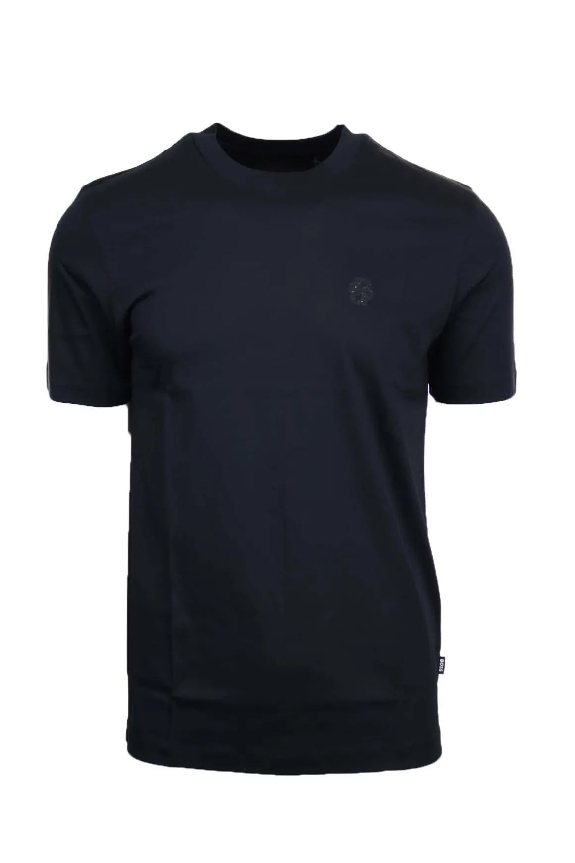 Tshirt mezza manica con logo glitterato double B