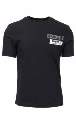 T-shirt mezza manica con taschino