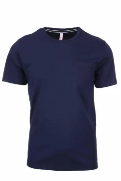 T-shirt mezza manica con taschino