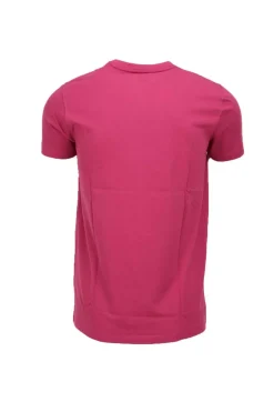 T-shirt mezza manica in cotone con logo