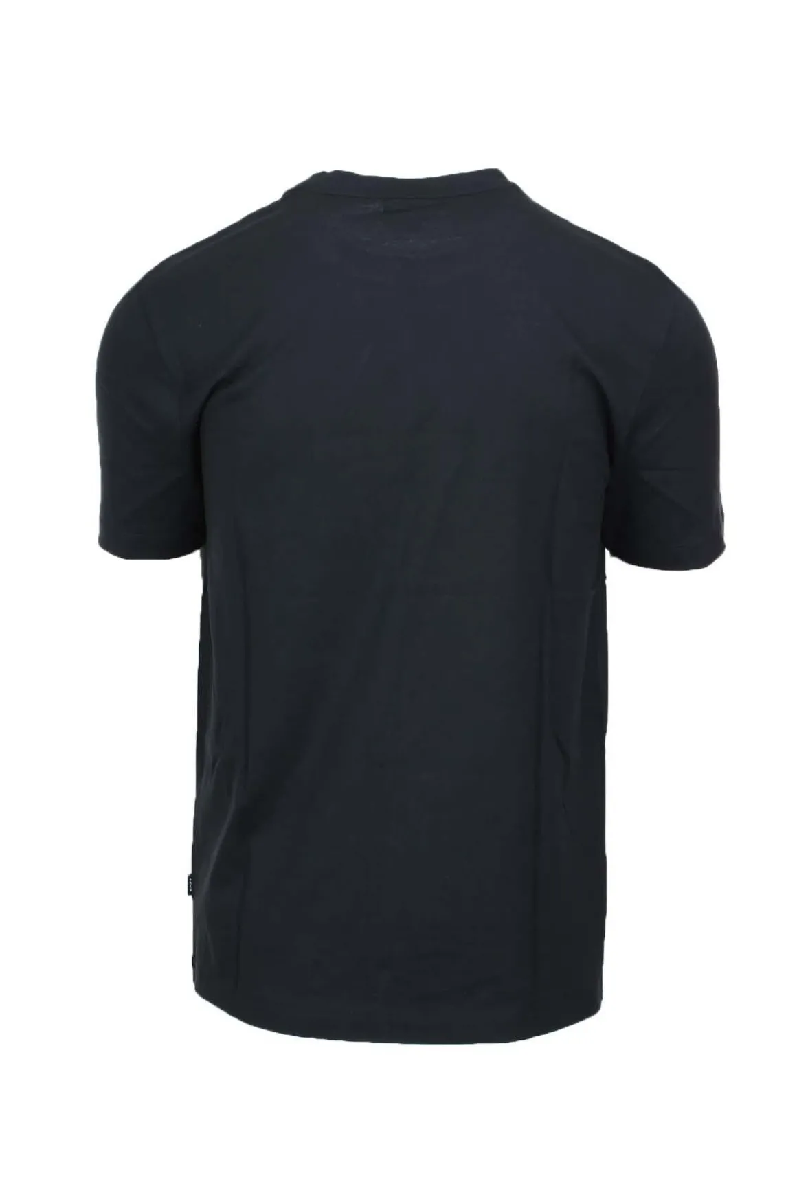 T-shirt mezza manica in cotone con maxi logo Boss