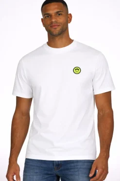 T-shirt unisex maxi logo in jersey di cotone