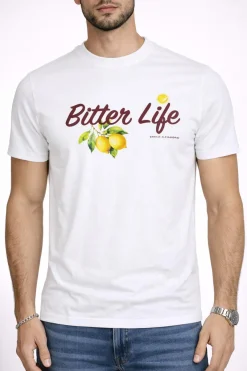 T-Shirt Uomo Bitter Life Cotone Regular