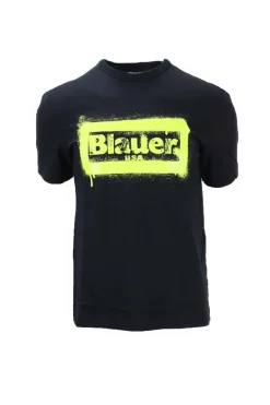 T-Shirt uomo Blauer Logo Acquerello