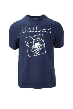 T-Shirt uomo Blauer Logo Diamante