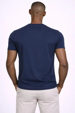 T-Shirt Uomo Cotone con logo ricamato