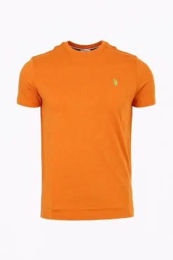 T-Shirt Uomo Cotone con logo ricamato