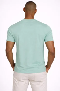 T-Shirt Uomo Cotone con logo ricamato
