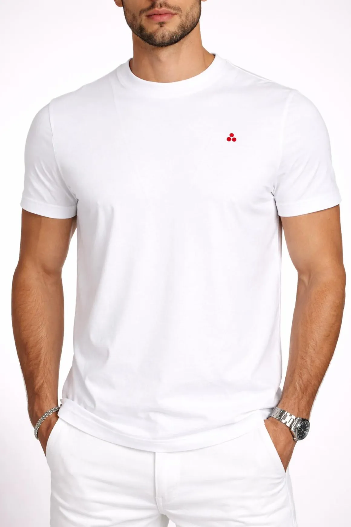 T-Shirt Uomo Cotone Logo Manderly