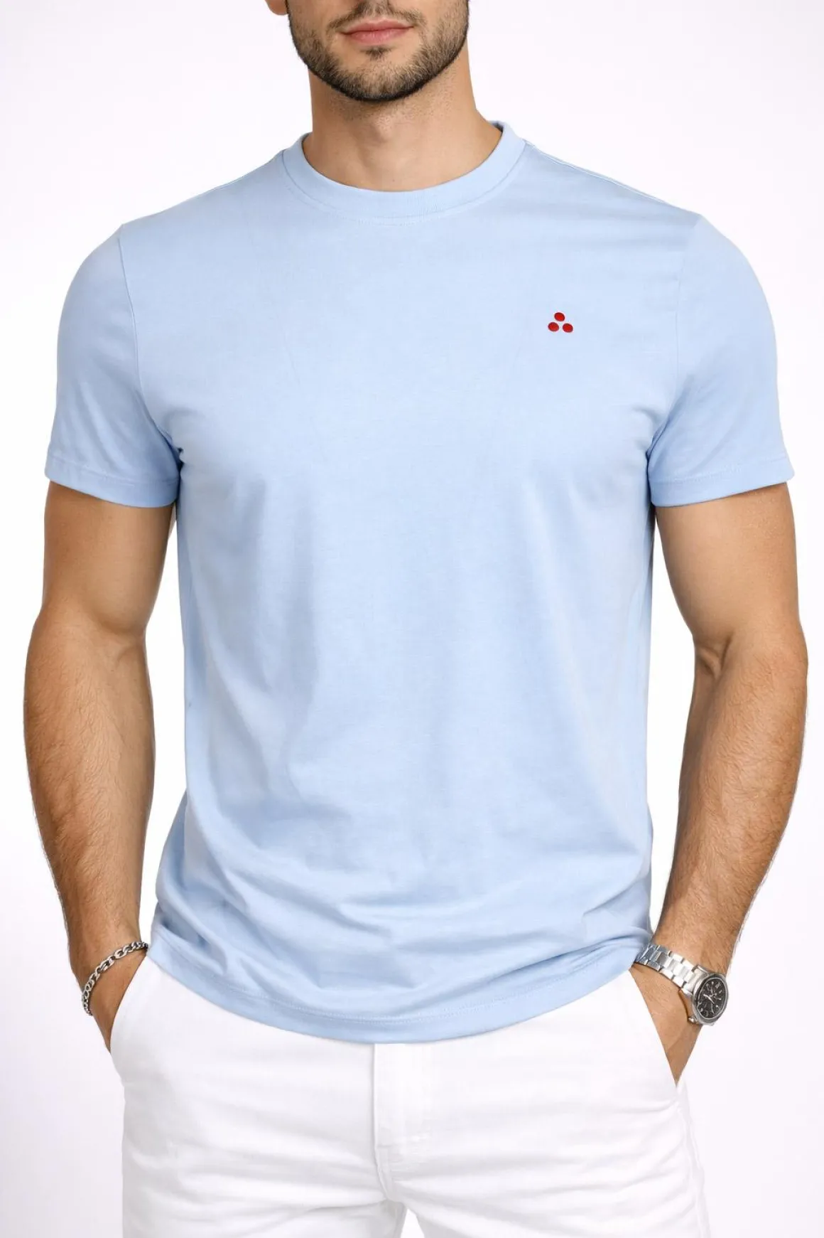 T-Shirt Uomo Cotone Logo Manderly