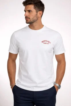 T-Shirt Uomo Cotone Maxi Stampa Retro