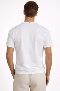 T-Shirt Uomo Cotone Stampa Sapore di Mare