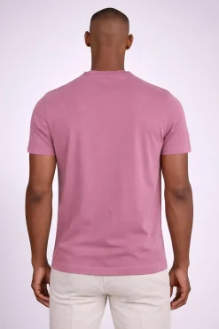 T-shirt uomo in cotone piquet con logo