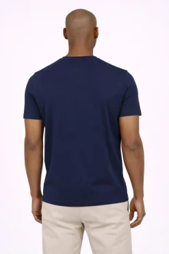 T-shirt uomo in cotone piquet con logo