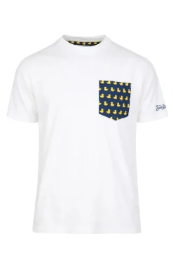T-Shirt Uomo mezza manica Taschino Paperelle