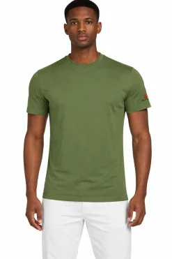 T-Shirt Uomo Zole in Piquet Cotone Seta