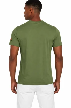 T-Shirt Uomo Zole in Piquet Cotone Seta