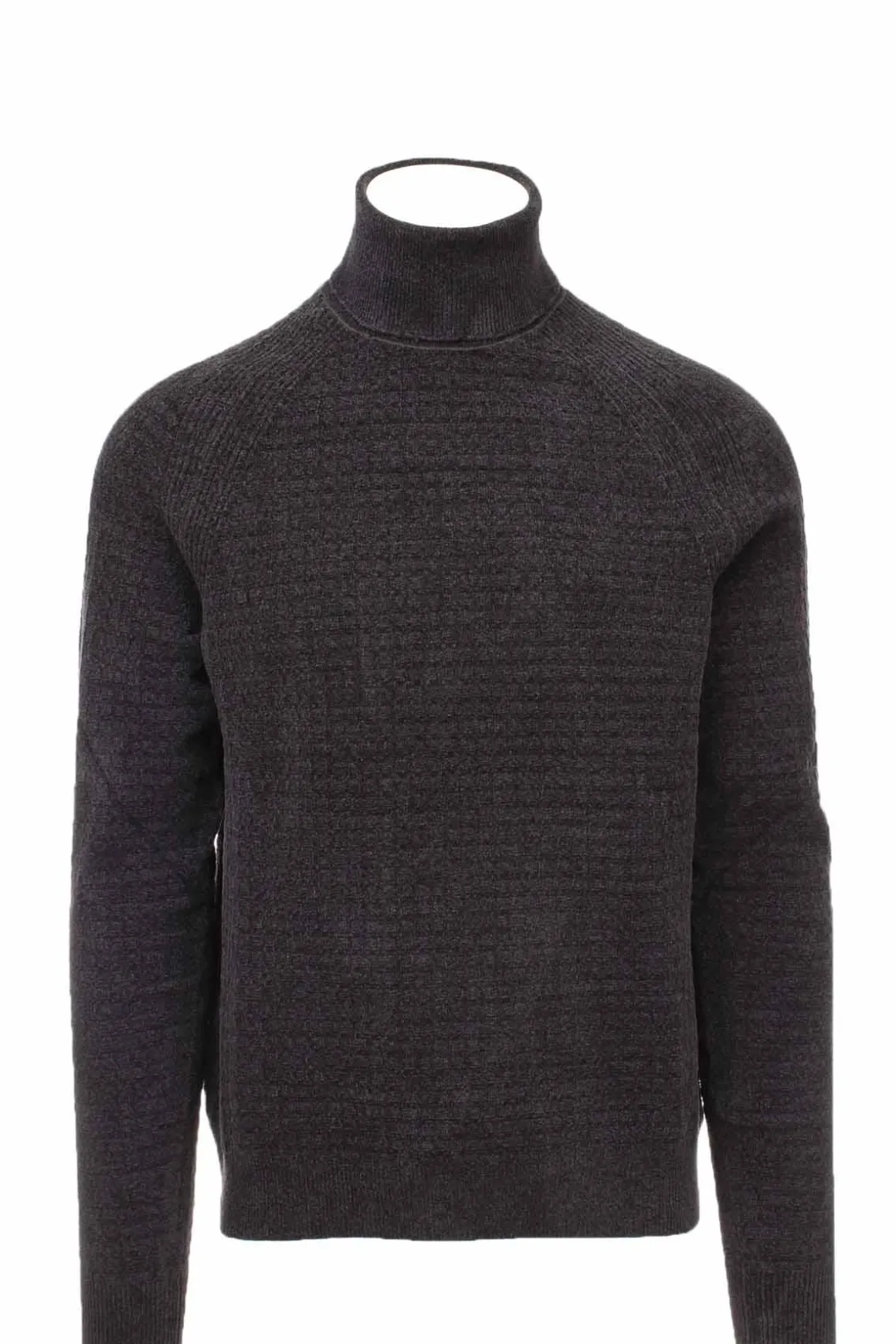velvet square turtleneck